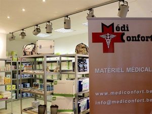 Médiconfort, Magasin de Hornu - vente et location de matériel médical